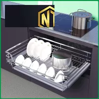 Kệ đựng bát đĩa đa năng inox SUS304 nan dẹt
